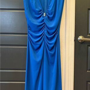 Elegant Blue Dress ZARA